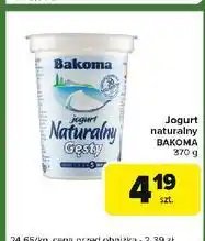 Carrefour Express Jogurt naturalny gęsty Bakoma Naturalny oferta