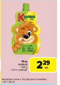 Carrefour Express Mus jabłko-banan Kubuś oferta