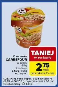 Carrefour Express Owsianka z jabłkami i cynamonem Carrefour oferta