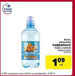 Globi Woda niegazowana Carrefour Kids oferta