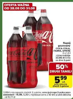 Carrefour Express Napój Coca-Cola Zero oferta