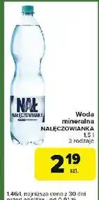 Carrefour Express Woda niegazowana Nałęczowianka oferta