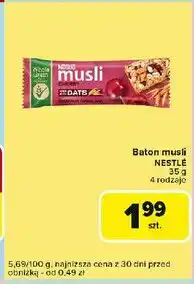 Carrefour Express Baton wiśniowy Nestle Musli oferta