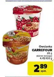 Carrefour Owsianka owoce i orzechy Carrefour Extra oferta