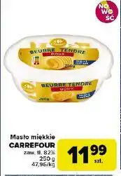 Carrefour Masło miekkie Carrefour Classic oferta