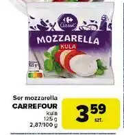 Carrefour Ser mozzarella bez laktozy Carrefour Classic oferta