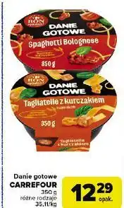 Carrefour Spaghetti bolognese Carrefour Bon Appetit! oferta