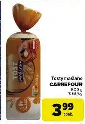 Carrefour Chleb tostowy maślany Carrefour oferta