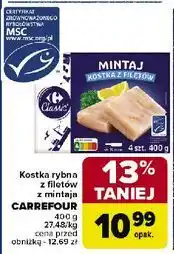 Carrefour Mintaj kostka z fileta Carrefour Classic oferta