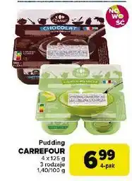 Carrefour Deser mleczny czekoladowy Carrefour Classic oferta