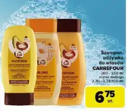 Carrefour Szampon do włosów z ekstraktami rumianku i kiełków pszenicy Carrefour Soft oferta