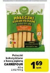 Carrefour Pałeczki kukurydziane z kaszą manną Carrefour Classic oferta