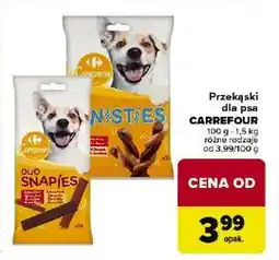 Carrefour Przekąska dla psa twisties Carrefour Companino oferta