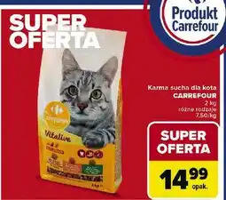 Carrefour Karma kota z drobiem Carrefour Companino oferta