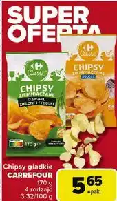 Carrefour Chipsy solone Carrefour Classic oferta
