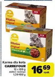 Carrefour Karma dla kotów junior Carrefour Companino oferta