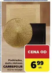 Carrefour Mata stołowa okrągła Carrefour oferta
