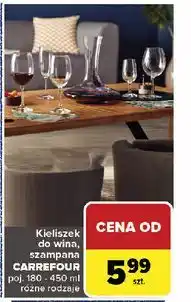 Carrefour Kieliszek do szampana Carrefour oferta