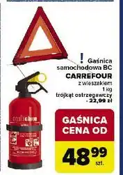 Carrefour Trójkat ostrzegawczy Carrefour oferta