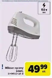Carrefour Mikser ręczny shm150-24b Simpl oferta