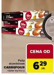 Carrefour Folia aluminiowa 50 m. Carrefour oferta