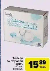 Carrefour Tabletki do zmywarki Simpl oferta