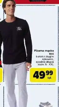 Carrefour Piżama męska rozm. s-xxl Tex oferta