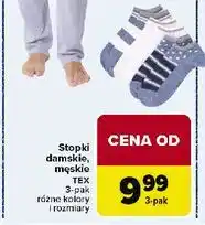 Carrefour Stopki męskie Tex oferta