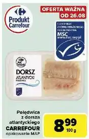 Carrefour Polędwica z dorsza czarnego Carrefour Targ Świeżości oferta