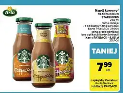 Carrefour Napój classic vanilla Starbucks Frappuccino oferta