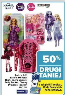 Carrefour Lalka elsa frozen Mattel oferta