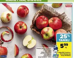 Carrefour Jabłka delikates oferta