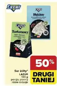 Carrefour Ser pleśniowy błękitny plastry Lazur oferta
