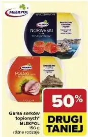 Carrefour Ser topiony polski Mlekpol oferta