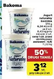 Carrefour Jogurt naturalny gęsty Bakoma Naturalny oferta