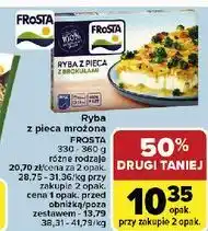 Carrefour Ryba z pieca brokułami Frosta oferta