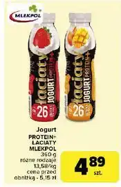 Carrefour Jogurt proteinowy mango Łaciaty oferta