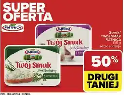 Carrefour Serek śmietankowy z czosnkiem Piątnica Twój Smak oferta