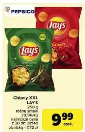 Carrefour Chipsy zielona cebulka Lay's oferta