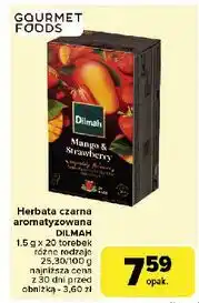 Carrefour Herbata mango & strawberry Dilmah oferta