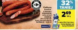 Carrefour Kiełbasa krucha Nasza Wędzarnia Carrefour oferta