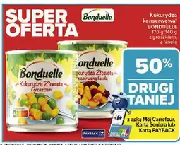 Carrefour Kukurydza złocista z czerwoną fasolą Bonduelle oferta