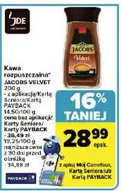 Carrefour Kawa Jacobs Velvet oferta