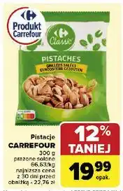 Carrefour Pistacje Carrefour Classic oferta