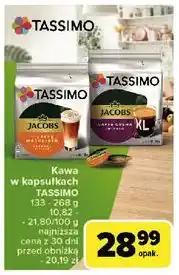 Carrefour Kawa caffe crema classico xl Tassimo Jacobs oferta