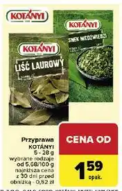 Carrefour Czosnek niedźwiedzi cięty Kotanyi oferta