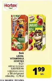 Carrefour Sok jabłko-marchew Hortex Vitaminka Junior oferta