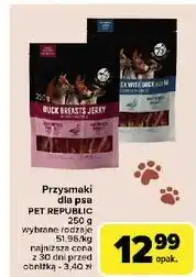 Carrefour Przysmak dla psa z piersi kaczki Pet Republic oferta