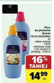 Carrefour Płyn zmiękczający fresca durata Felce Azzurra oferta