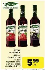 Carrefour Syrop aronia Herbapol oferta